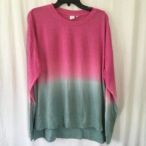BP. Nordstrom Ombré Sweater Light Weight Sz L